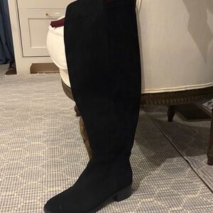 Blondo Elegant Black Over-the-Knee Boots